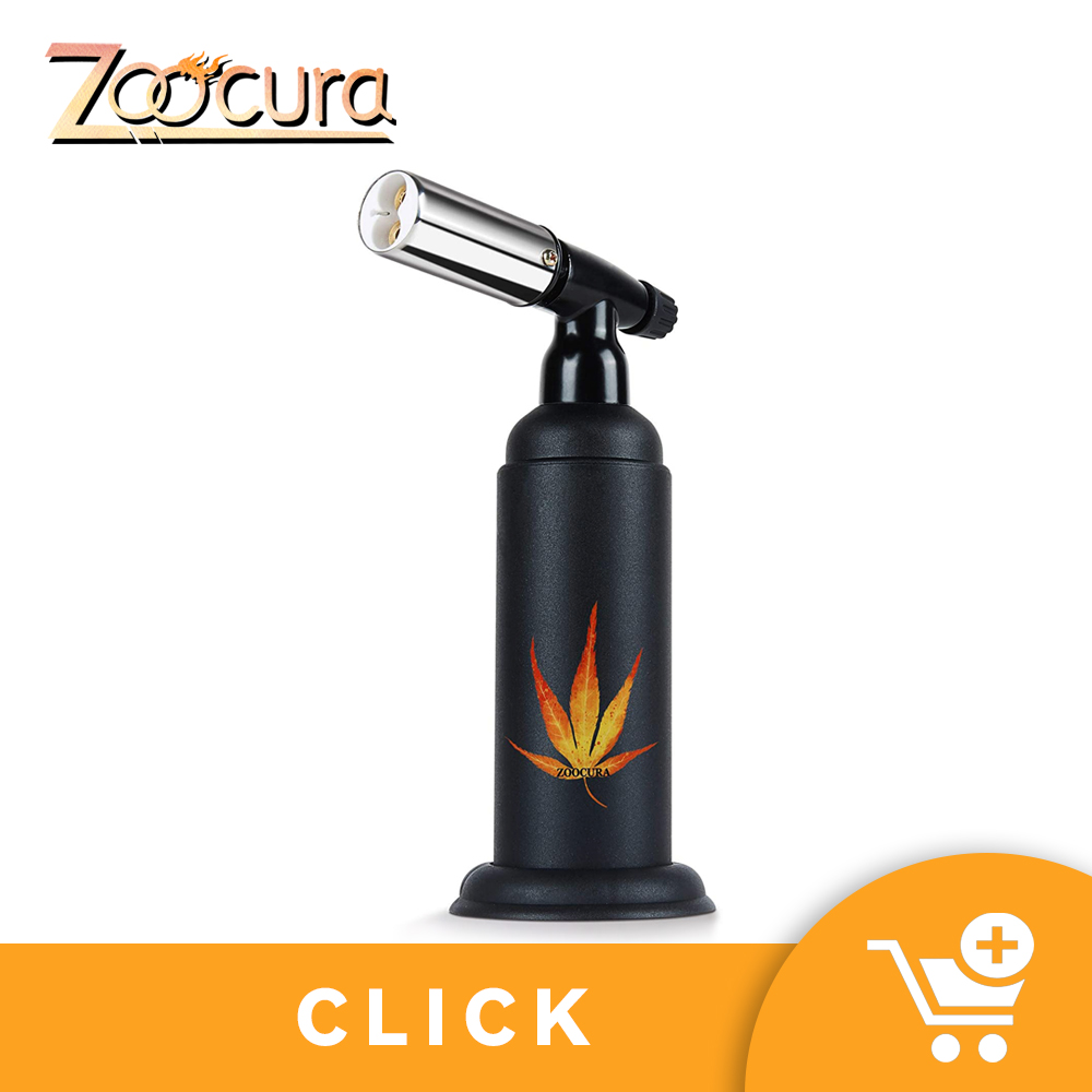 926-Zoocura Big Butane Torch (Black)