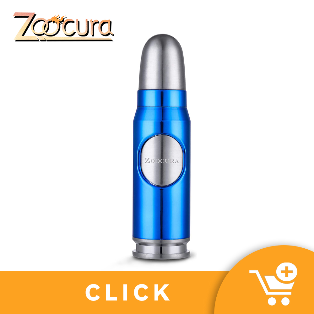 596-ZOOCURA Blue Bullet Lighter